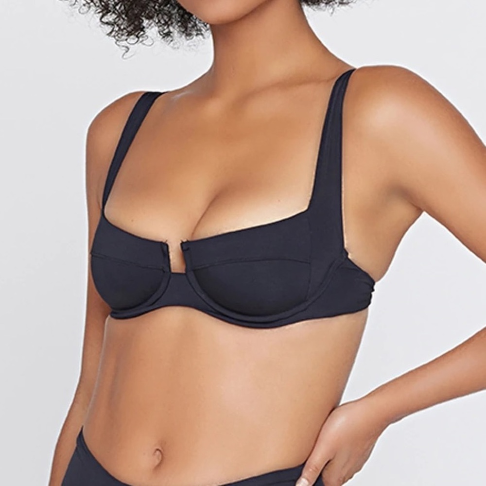 L*Space Camellia Bikini Top Underwire NWT Size L